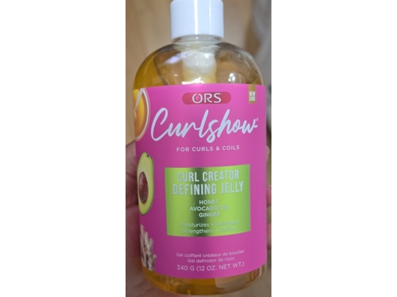 ORS Curlshow Curl Creator Defining Jelly, Honey, Avocado Oil, Ginger, 12 oz/340 g