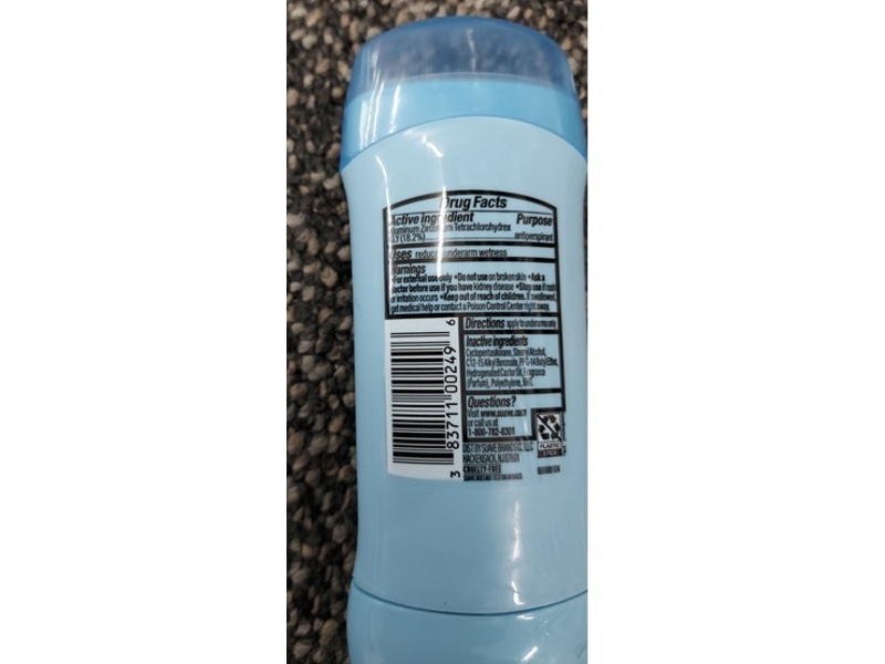 Suave Antiperspirant Deodorant, Fresh, 2.6 fl oz/74 g