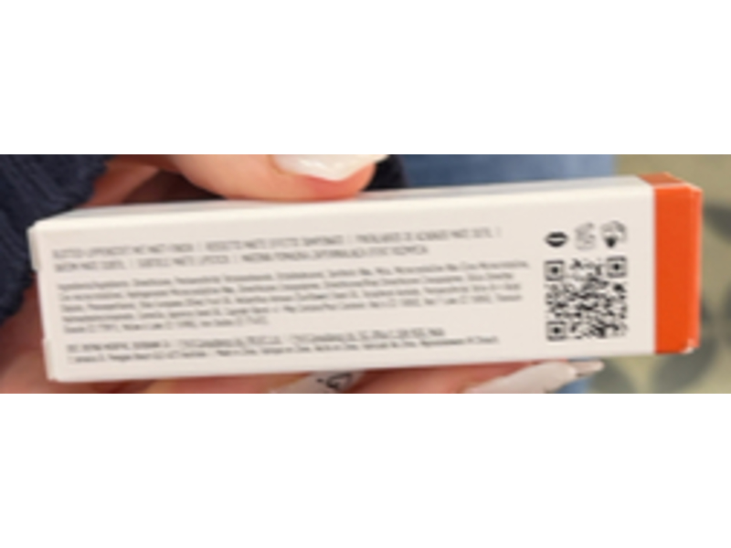 Morphe Good Talk Blotted Matte Lipstick, Red Sunset, 0.10 oz/3 g