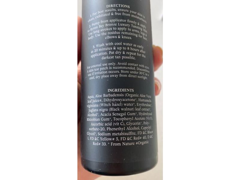 Bryon Bay Bronze Self Tanning Foam, Dark, 7.04 fl oz/200 mL