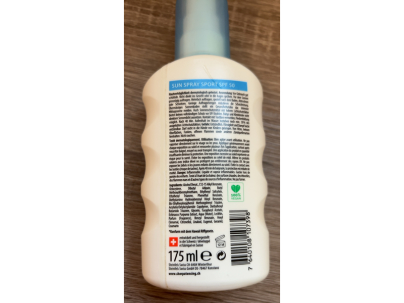 Sherpa Tensing Sun Spray Sport, SPF 50, 175 mL