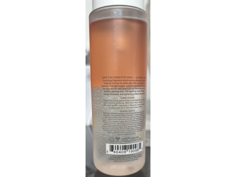 Beekman 1802 Milk Shake Moisture Mist, Honey & Orange Blossom, 4.7 fl oz/140 mL