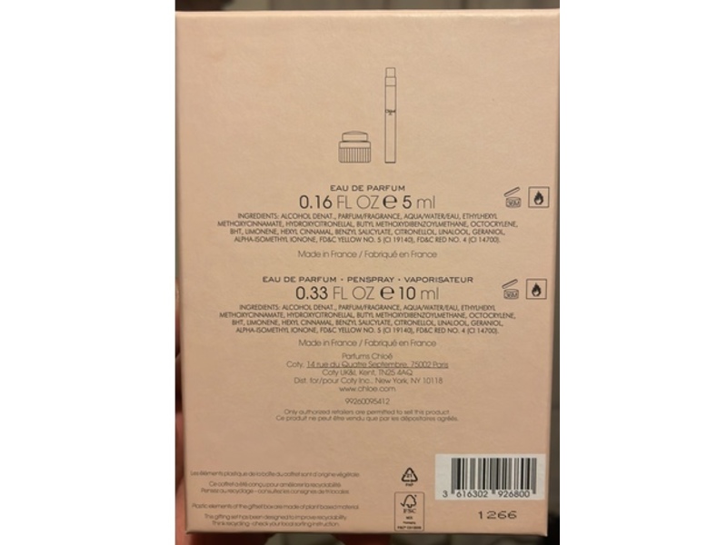 Chloe Eau De Parfum Duo, Set Of 2