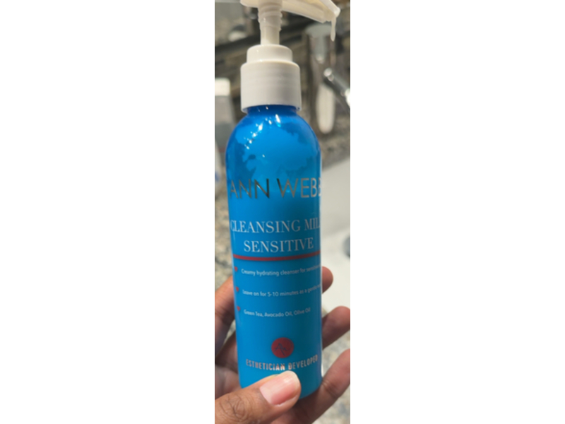 Ann Webb Cleansing Milk Sensitive, 6 oz