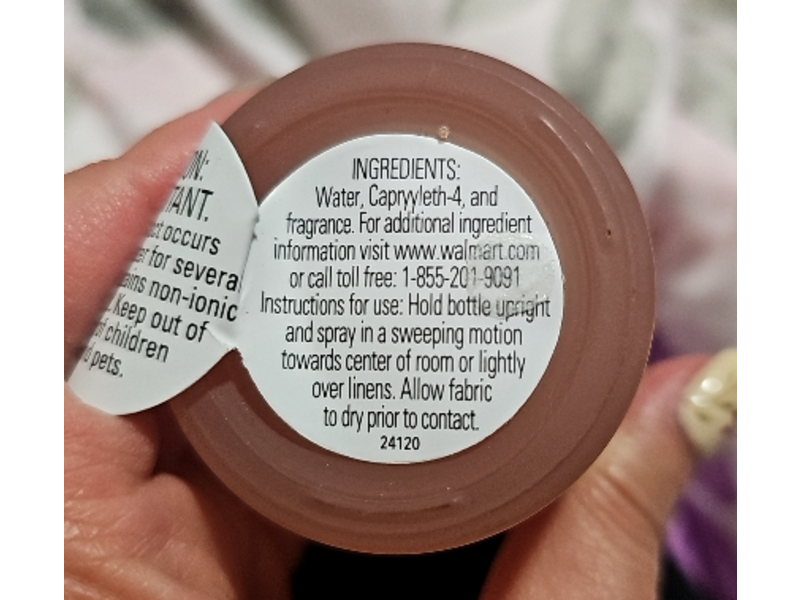 Glow Allswell Room & Linen Spray, Vanilla + Pear + Coconut, 3.4 fl oz/100 mL