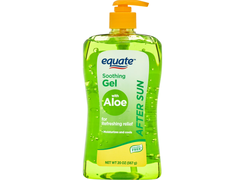Equate After Sun Soothing Gel, Aloe Vera, 20 oz/567 g