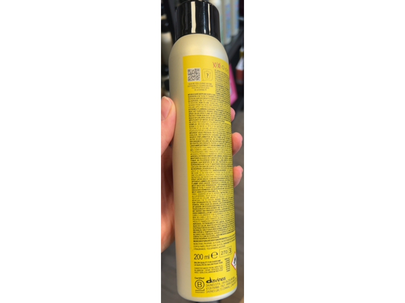 Davines Dry wax finishing spray, 6.76 fl oz/200 mL