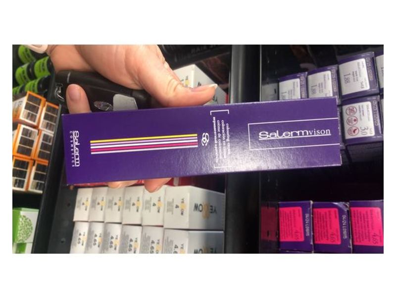 Salermvision Colouring Cream,1.88 Black Blue