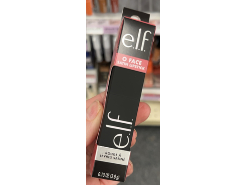 e.l.f. O Face Satin Lipstick, Effortless, 0.13 oz/3.8 g
