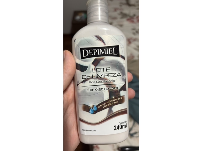 Depimiel Leite De Lippeze Post- Depilatory Cleansing Milk, 240 mL