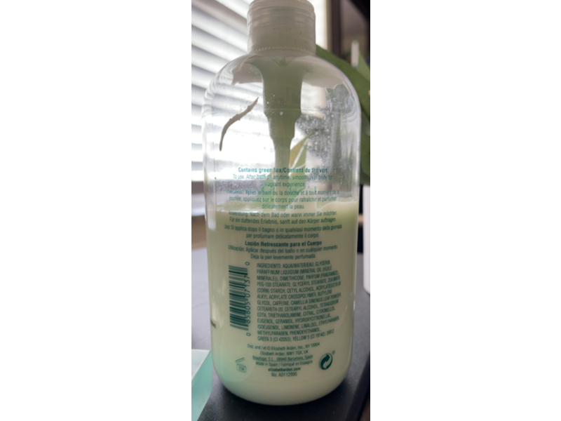Elizabeth Arden Body Lotion, Green Tea, 16.5 fl oz/500 mL