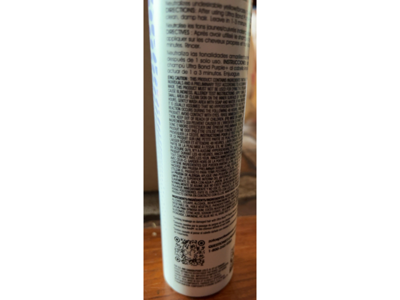 Zotos Age Beautiful Ultra Bond No. 2 Blonde Care Purple Conditioner, 10.1 fl oz/300 mL