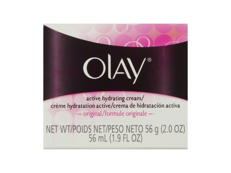 Olay Active Hydrating Cream Original Facial Moisturizer, 2 oz.