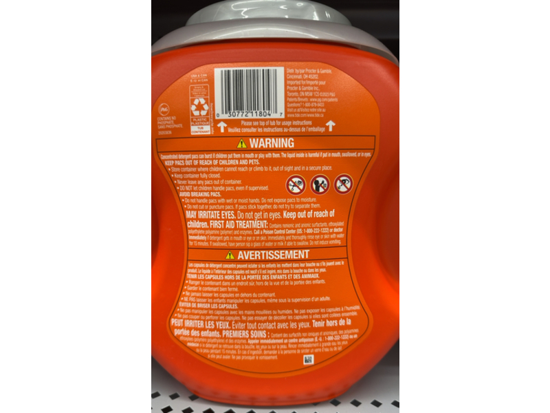 Tide Power Pods Laundry Detergent, April Fresh, 25 Pacs, 38 oz/1.1 kg