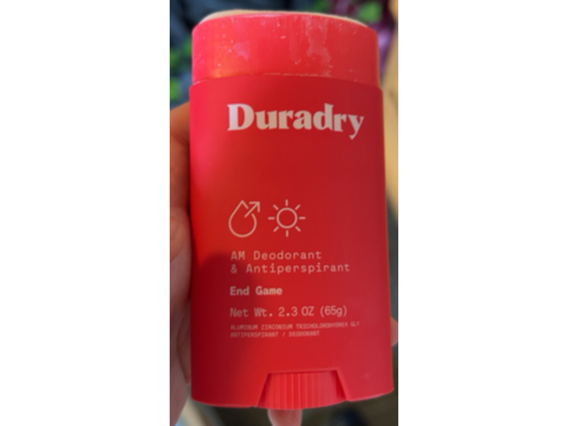Duradry AM Deodorant & Antiperspirant, End Game, 2.3 oz/65 g