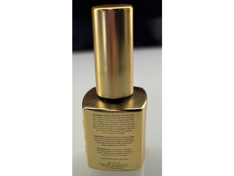Apres Extend Gel Non-Wipe Soak Off Soft Gel, 0.5 fl oz/15 mL