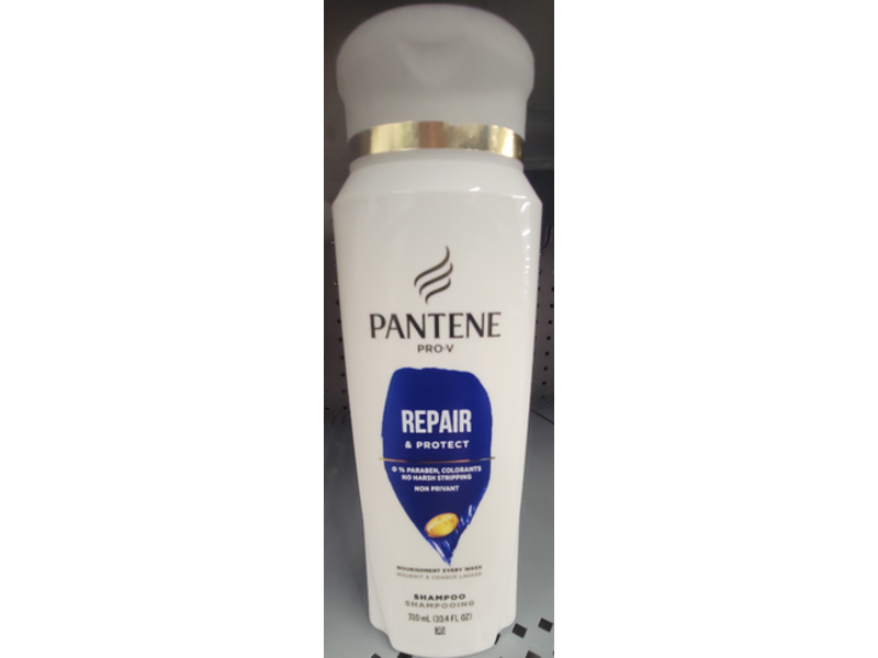 Pantene Repair & Protect Shampoo, 10.4 fl oz/310 mL