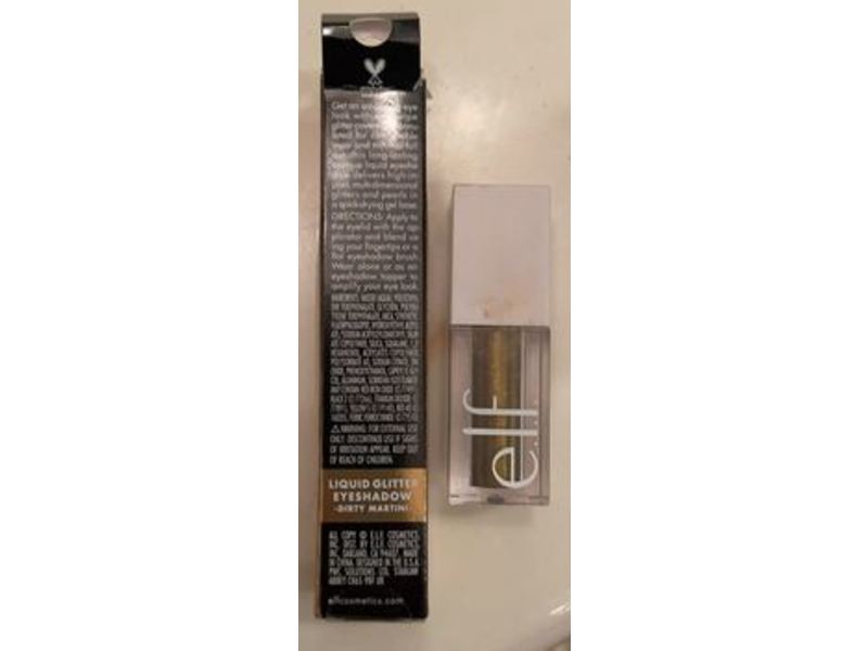 e.l.f., Liquid Glitter Eyeshadow, Flirty Birdy, 0.1 fl oz/3 mL