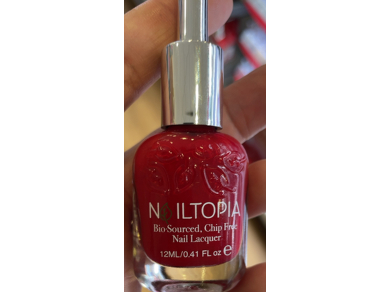 Nailtopia Bio-Sourced Nail Lacquer, Chip Free, 0.41 fl oz/12 mL