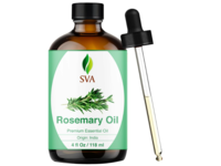 SVA Organics Rosemary Oil, 4 fl oz/118 mL - thumbnail 1
