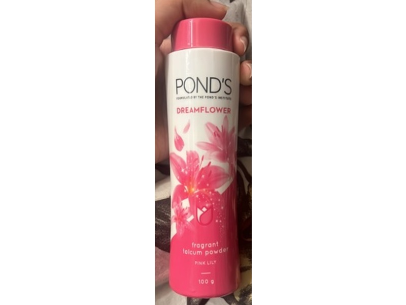 Pond's Dreamflower Talc, Pink Lily, 100 g