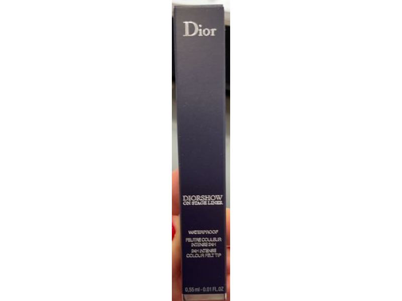 Dior Diorshow On Stage Liner, Waterproof, 781 Matte Brown, 0.01 fl oz/0.55 mL