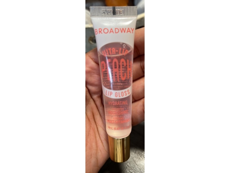 Broadway Ruby Kisses Ulta-Lip Gloss, Peach BCLG 12D, 0.47 fl oz.14 mL