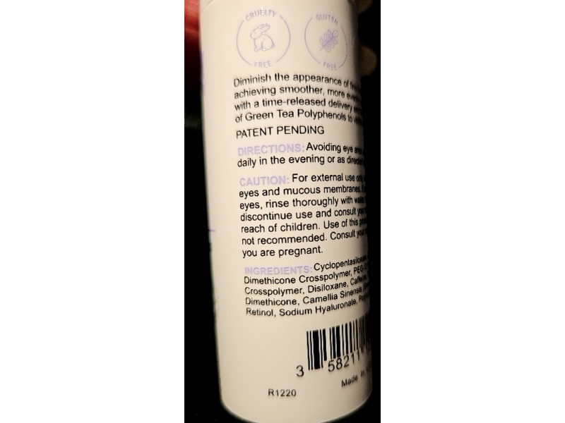 Replenix Anti-Aging Retinol 2X Regenerate Dry Serum, 1 fl oz/30 mL