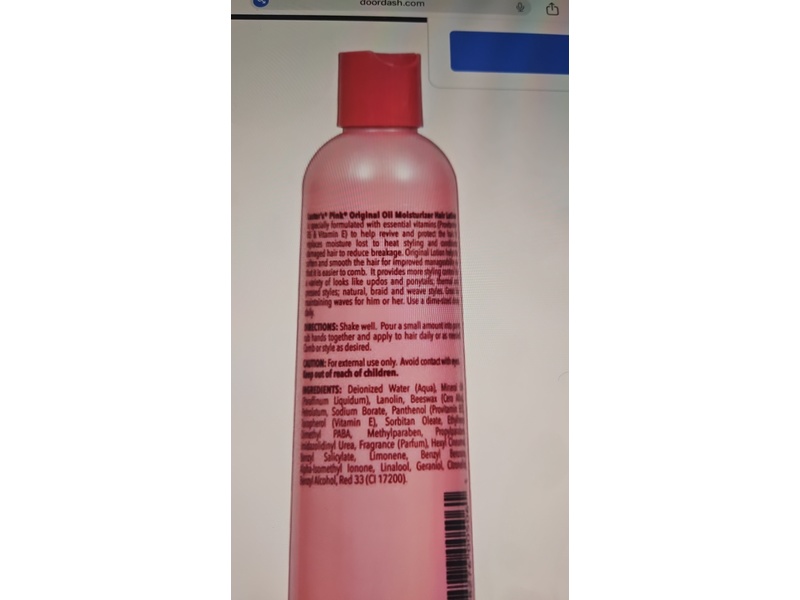 Luster's Pink Oil Moisturizer Hair Lotion, Original, 8 fl oz/236 mL