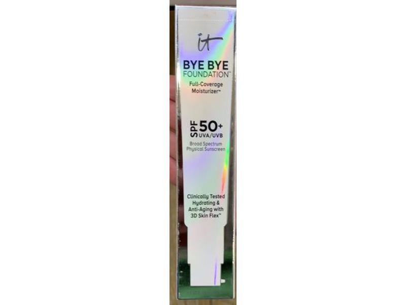 it Bye Bye Moisturizing Foundation, SPF 50+, Rich Honey, 1 fl oz/30 mL