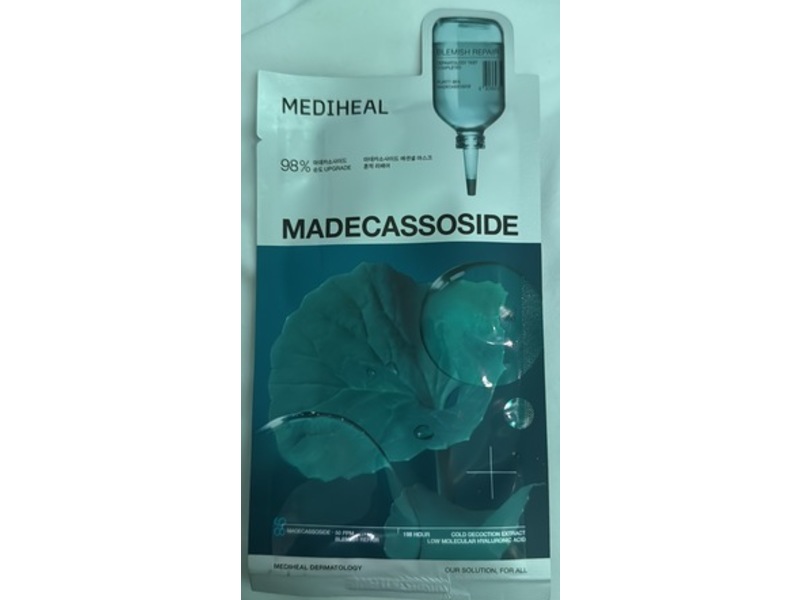 Mediheal Essential Sheet Mask, Madecassoside, 0.81 fl oz/24 mL