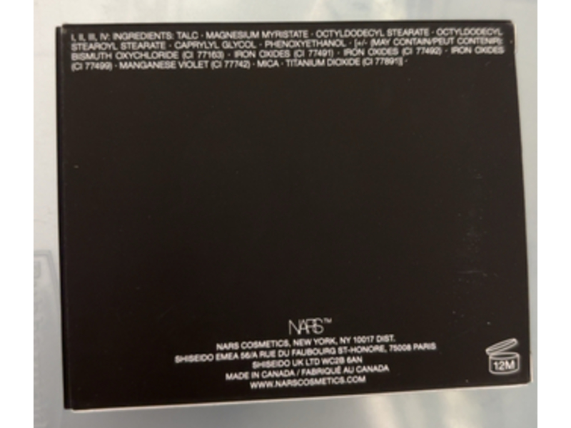 NARS Quad Eyeshadow, Koh Rong, 0.03 oz/1.1 g