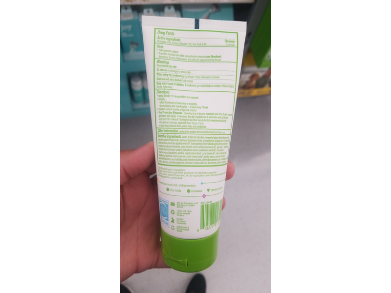 Babyganics Kids Sunscreen Lotion, SPF50+, 6 fl oz/177 mL