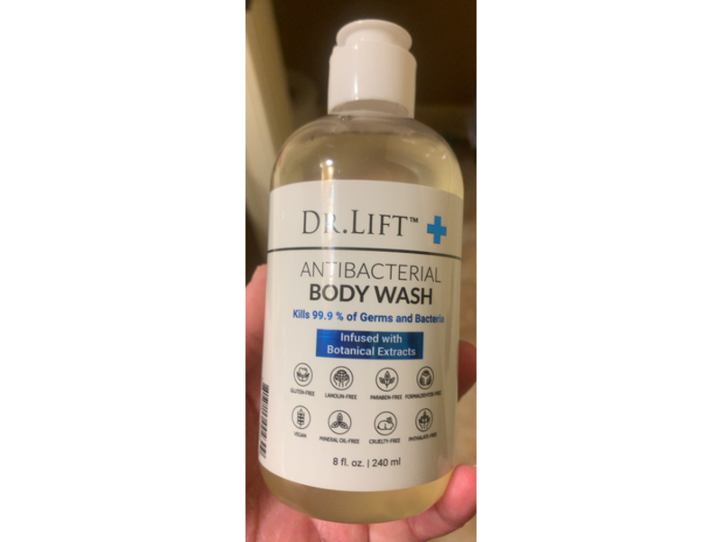 Dr. Lift Antibacterial Body Wash, 8 fl oz/240 mL