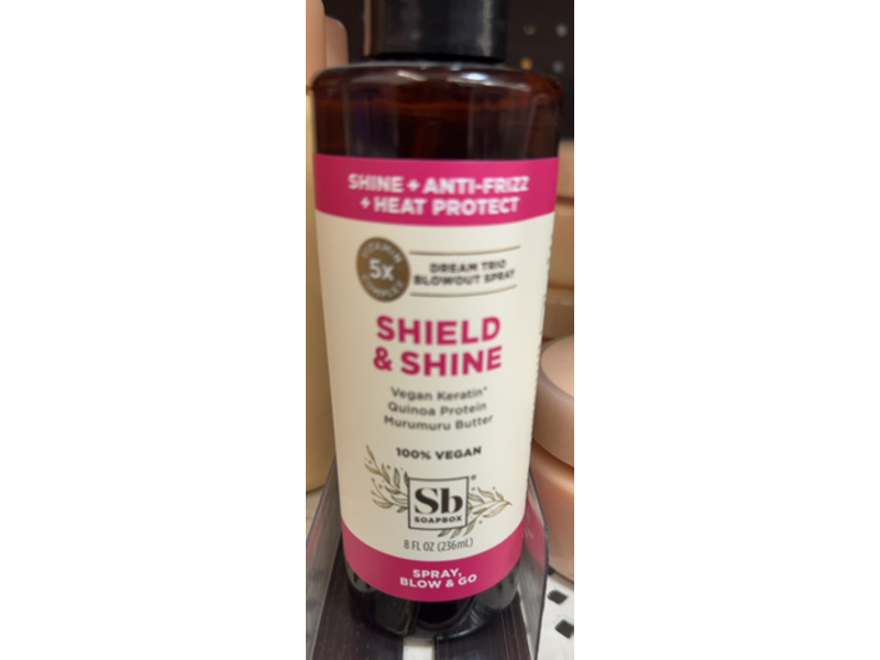 Soapbox Shield & Shine Dream Trio Blowout Spray, 8 fl oz/236 mL