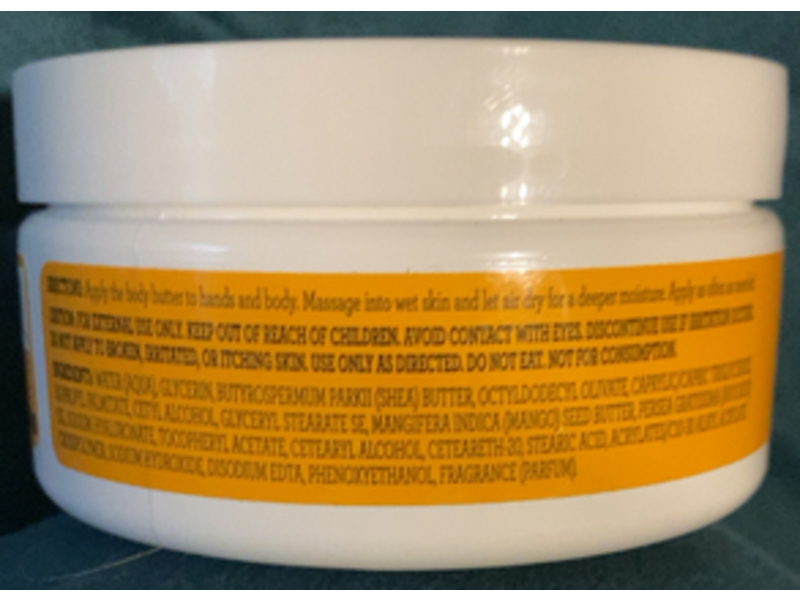 Naturewell Body Butter, Mango, Shea Butter, 8 oz/227 g