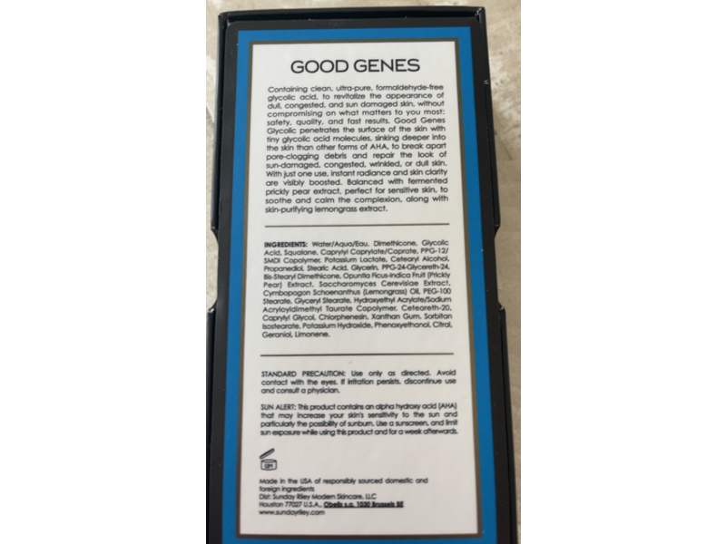 Sunday Riley Good Genes Glycolic Acid Treatment, 1 fl oz/30 mL