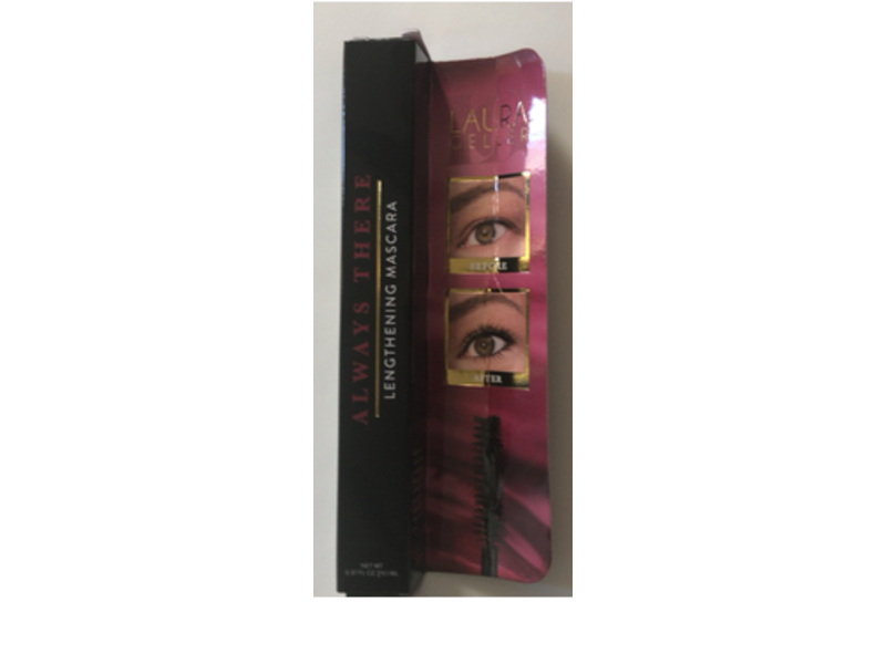 Laura Geller Always There Waterproof Lengthening Mascara, Black, 0.37 oz