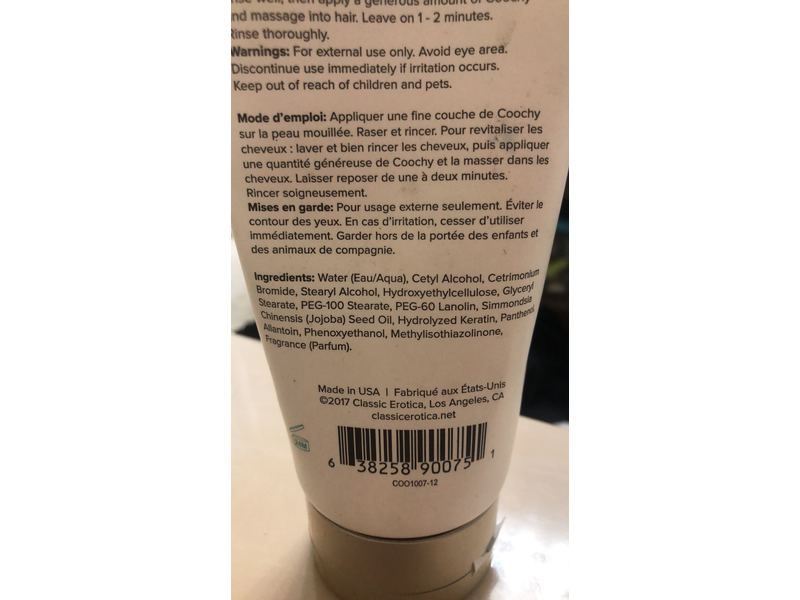 Coochy Oh So Smooth Shave Cream, Green Tease, 12.5 fl oz/370 mL