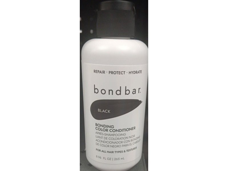 Bondbar Bonding Color Conditioner, Black, 8.96 fl oz/265 mL