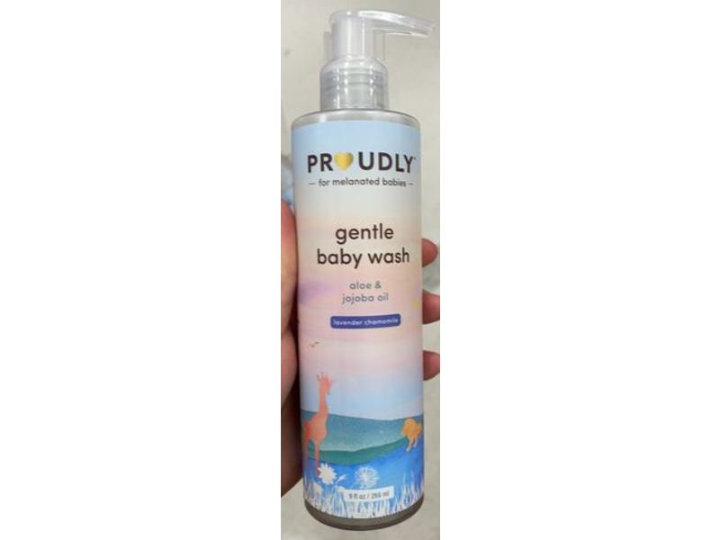 Proudly Gentle Baby Wash, Lavender Chamomile, 9 fl oz/266 mL
