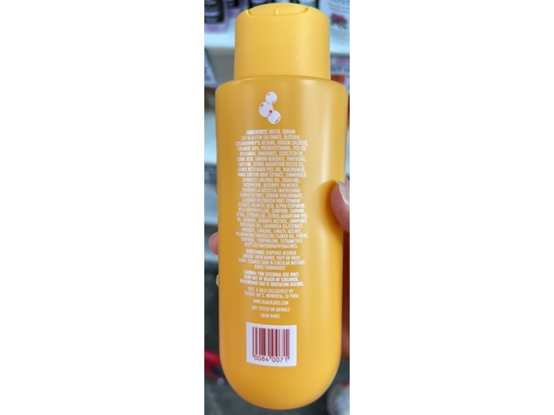 Trader Joe's Body Wash, Refreshing Citrus, 16 fl oz/473 mL