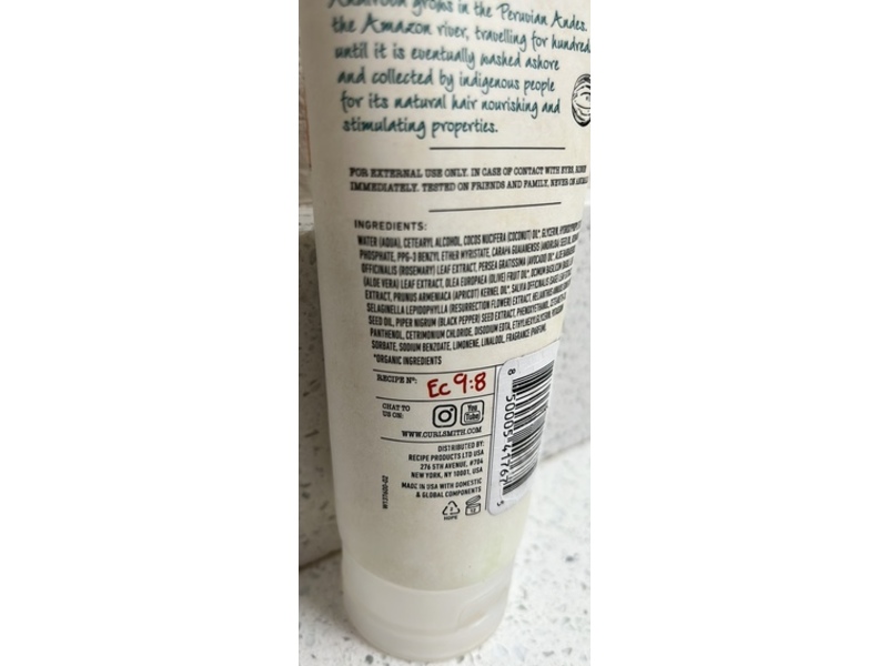 CurlSmith Hold Me Softly Style Balm, 8 fl oz/237 mL