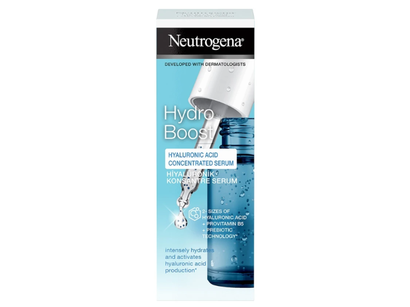 Neutrogena Hydro Boost Concentrated Serum, Hyaluronic Acid, 15 mL