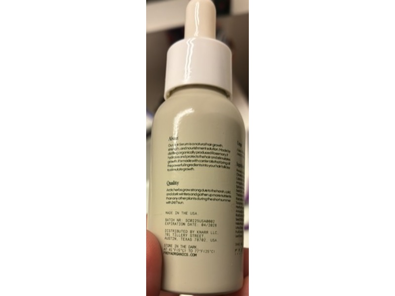 Froyk Organics Hyper Potent Hair Growth Serum, 1.0 fl oz/30 mL