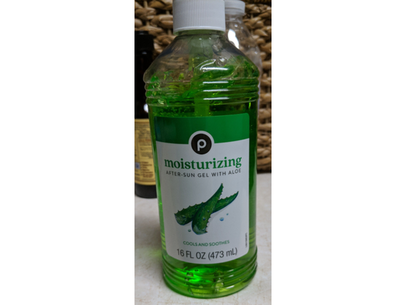 Publix Moisturizing After-Sun Gel, Aloe, 16 fl oz/473 mL