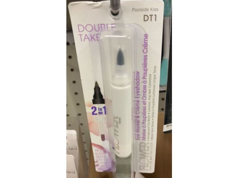 Flower Double Take Eye Marker & Creme Eyeshadow, Poolside Kiss Dt1, 0.07 oz