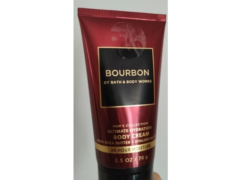 Bath & Body Works Ultimate Hydration Body Cream, Bourbon, 2.5 oz/70 g