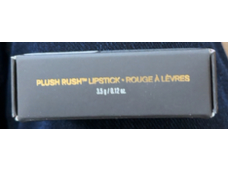Butter London Plush Rush Lipstick, Free A Peachy Nude Creme, 0.12 oz/3.5 g