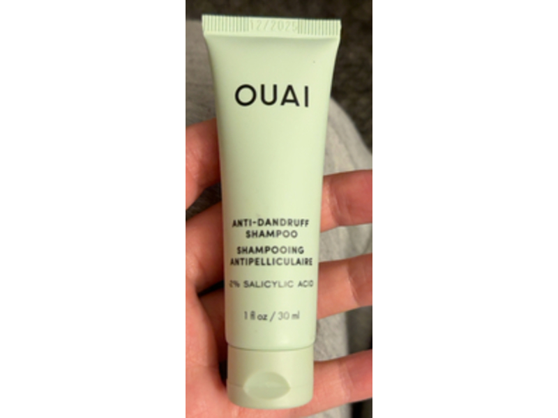 OUAI Anti-Dandruff Shampoo, Salicylic Acid, 1 fl oz/30 mL